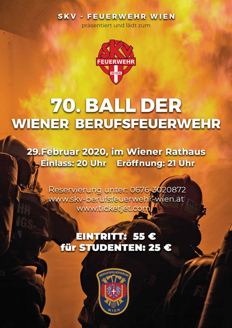 70. Ball der Wiener Berufsfeuerwehr